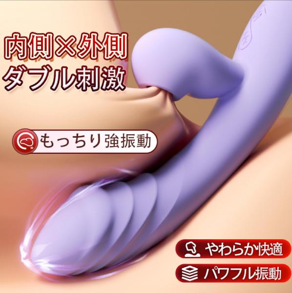 女性用 電動バイブ 吸引＋振動 ダブル刺激 Gスポット Cポイント 強振動 12段階 静音 防水 USB充電 人気 アダルトグッズ 大人のおもちゃb219